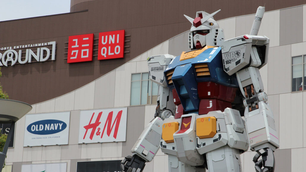 Full Size Gundam Statue
