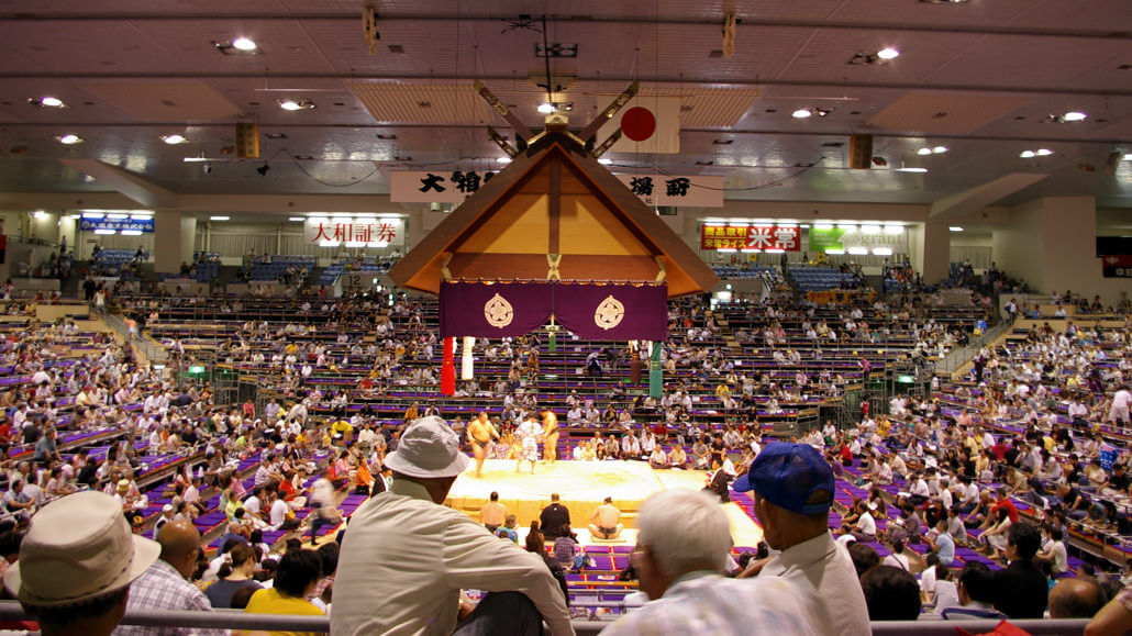 Sumo Wrestling - View from Box Seats