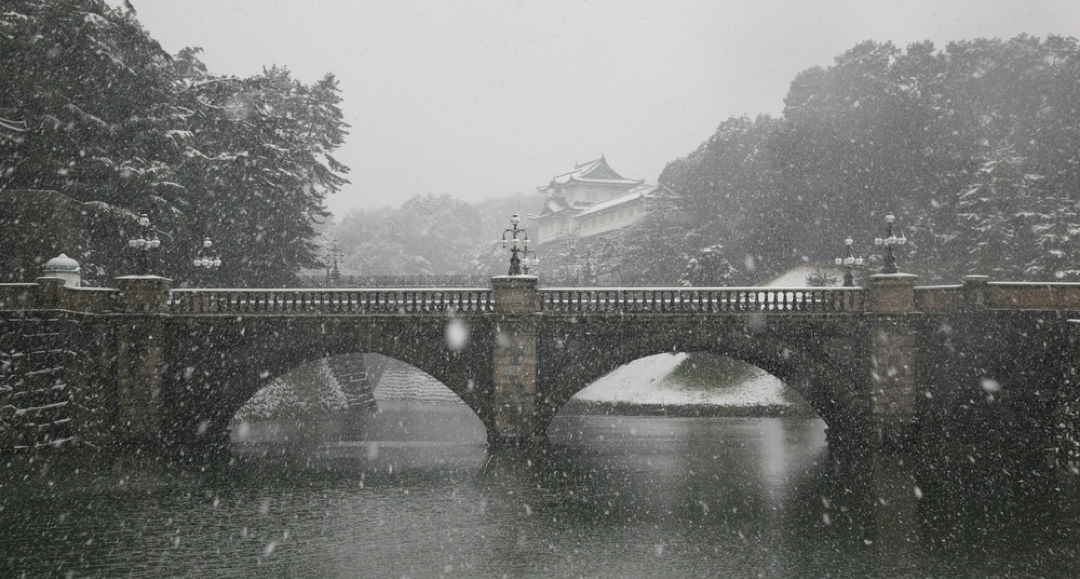 Imperial Palace in Winter - Tokyo, Japan