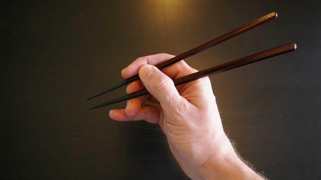 Do Not Choke-Up on Chopsticks