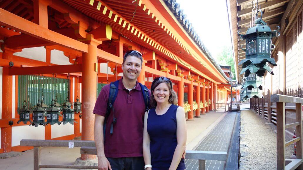 Becki & Shawn in Nara
