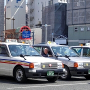 Taxi Stand in Hamamatsu