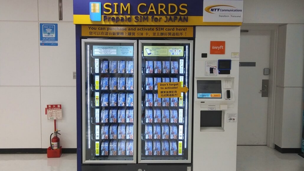 SIM Card Vending Machine