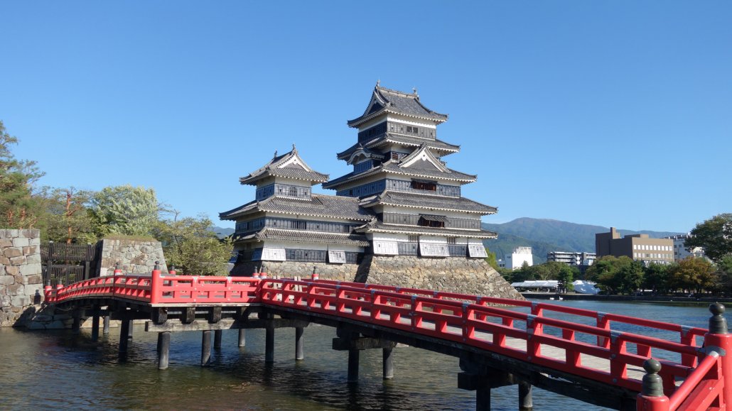 Matsumoto Castle on a Sunny Day
