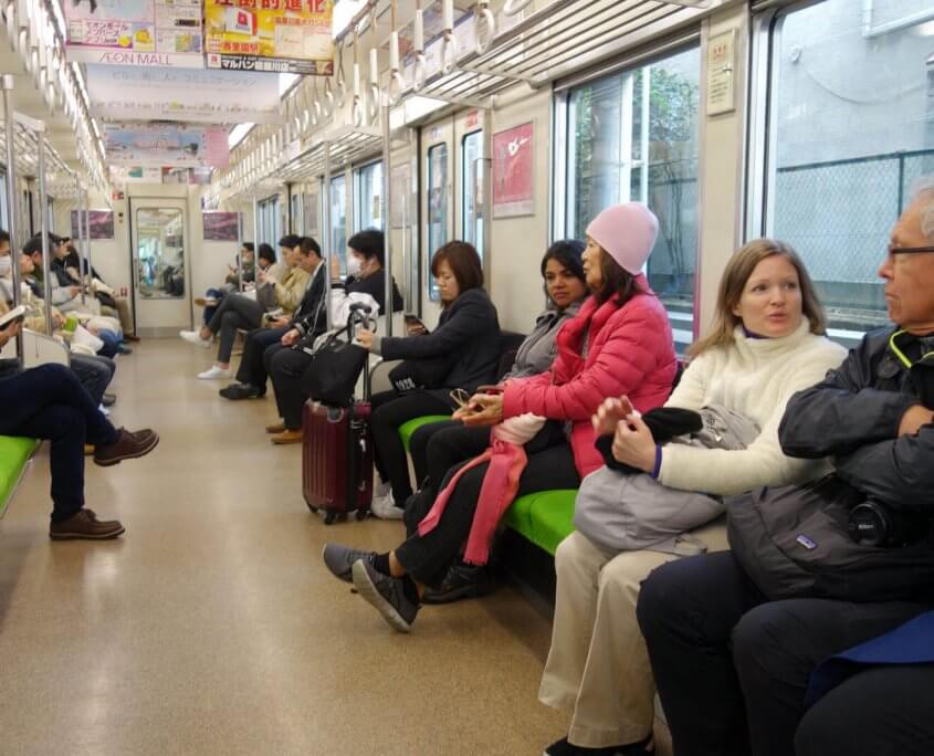 Local Train in Tokyo