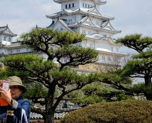 Selfie at Himeji Castle