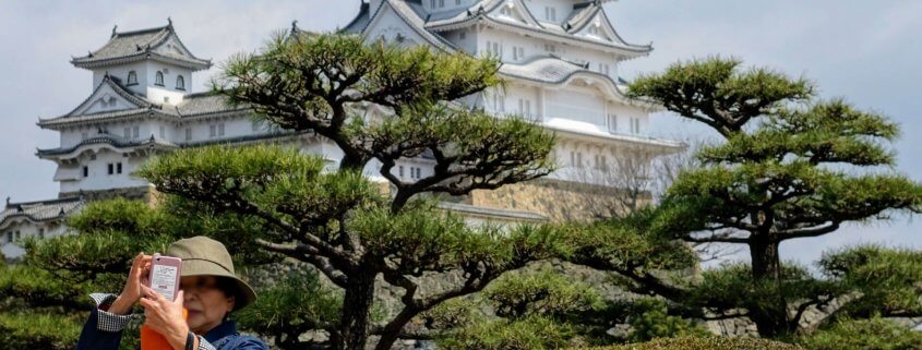 Selfie at Himeji Castle