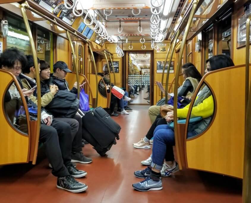 Subway in Tokyo