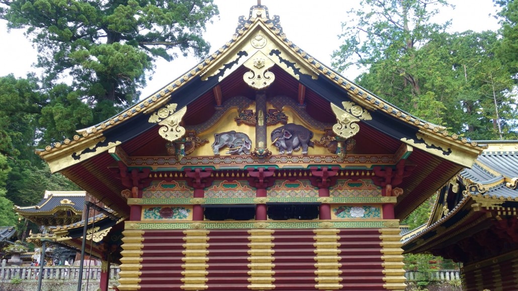 Imaginary Elephants at Toshogu Shrine in Nikko