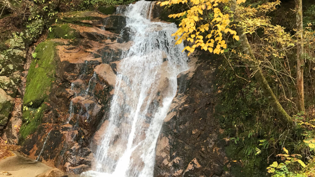 Waterfall on Nakasendo Trail, Kiso Valley