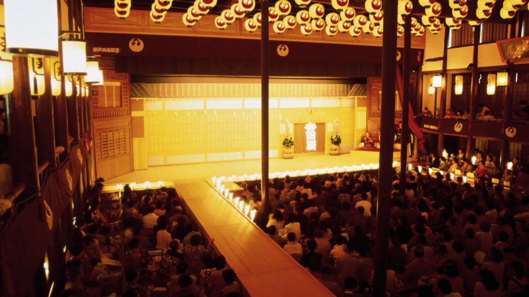 Kabuki Theater in Kanemaruza, Kagawa