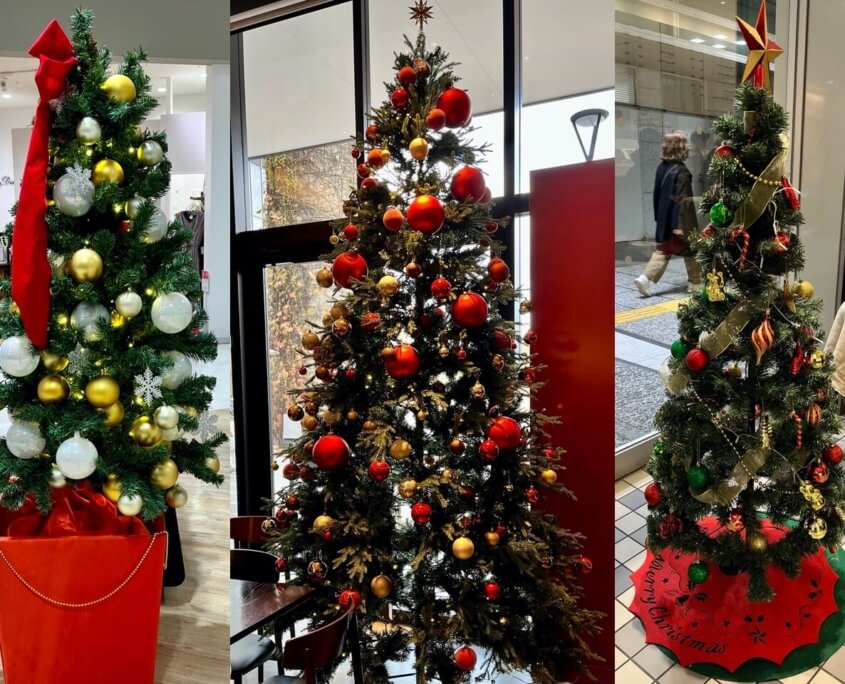 Shopping Mall Christmas Trees