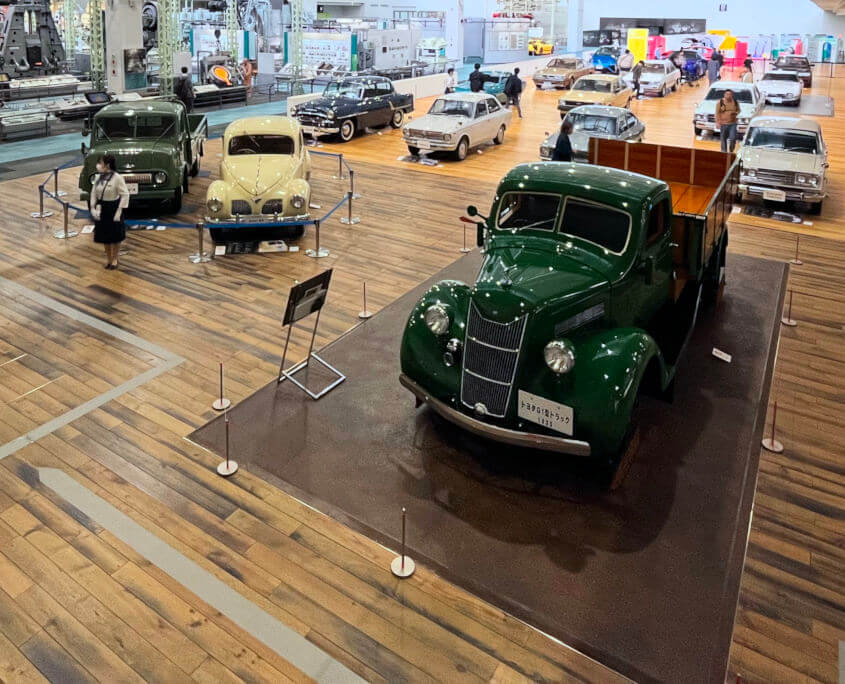 Array of Toyota Vehicles from Different Eras