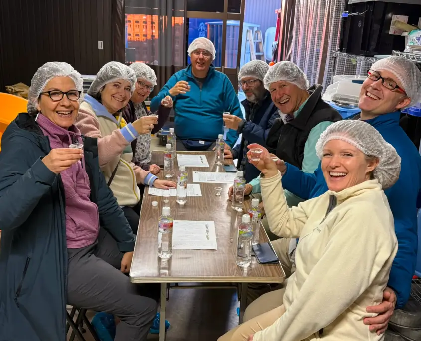 Tour Group at Sake Brewery in Hida Takayama - 2025 Japan Small Group Tours