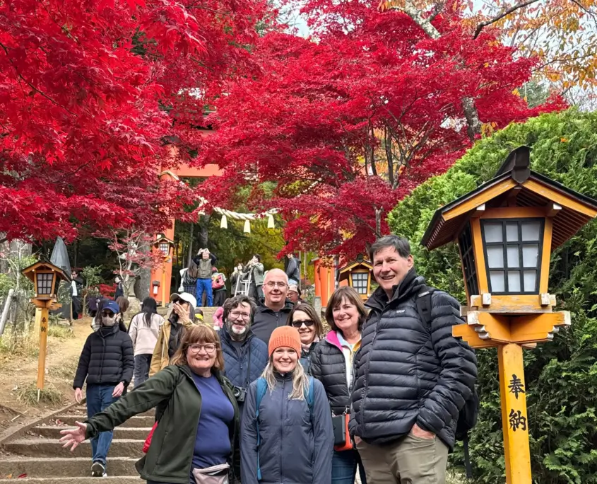 Visiting the Chureito Pagoda Near Mount Fuji