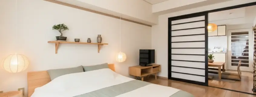 Living Room with a Bed