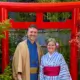 Becki and Shawn in Kimono