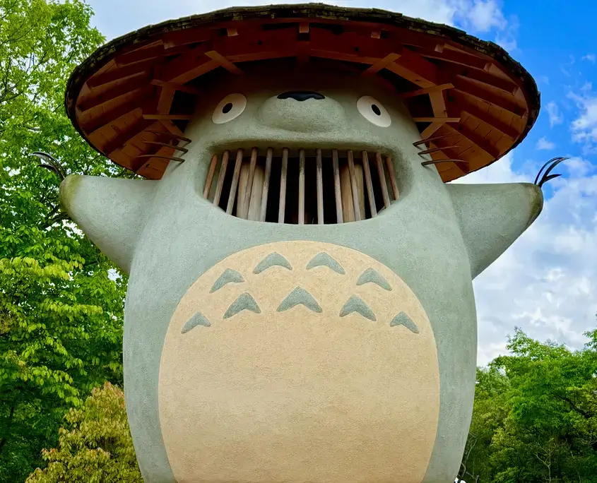 The 17-foot tall Totoro