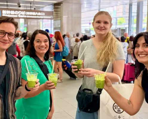 Green Teas at Kyoto Station