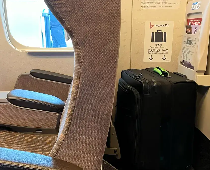 Oversized Luggage Area Behind Seats