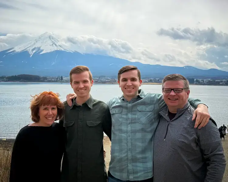 Mark, Debbie, Josh, and Andrew