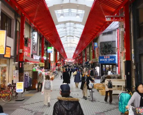 Souvenirs in Japan: Shopping Arcade in Japan