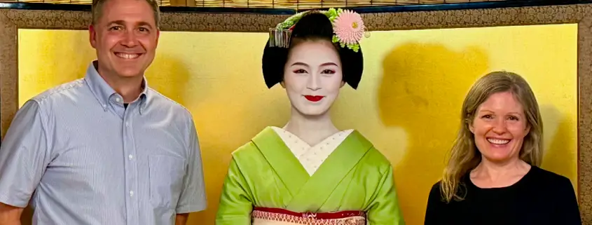 Becki and Shawn with Maiko